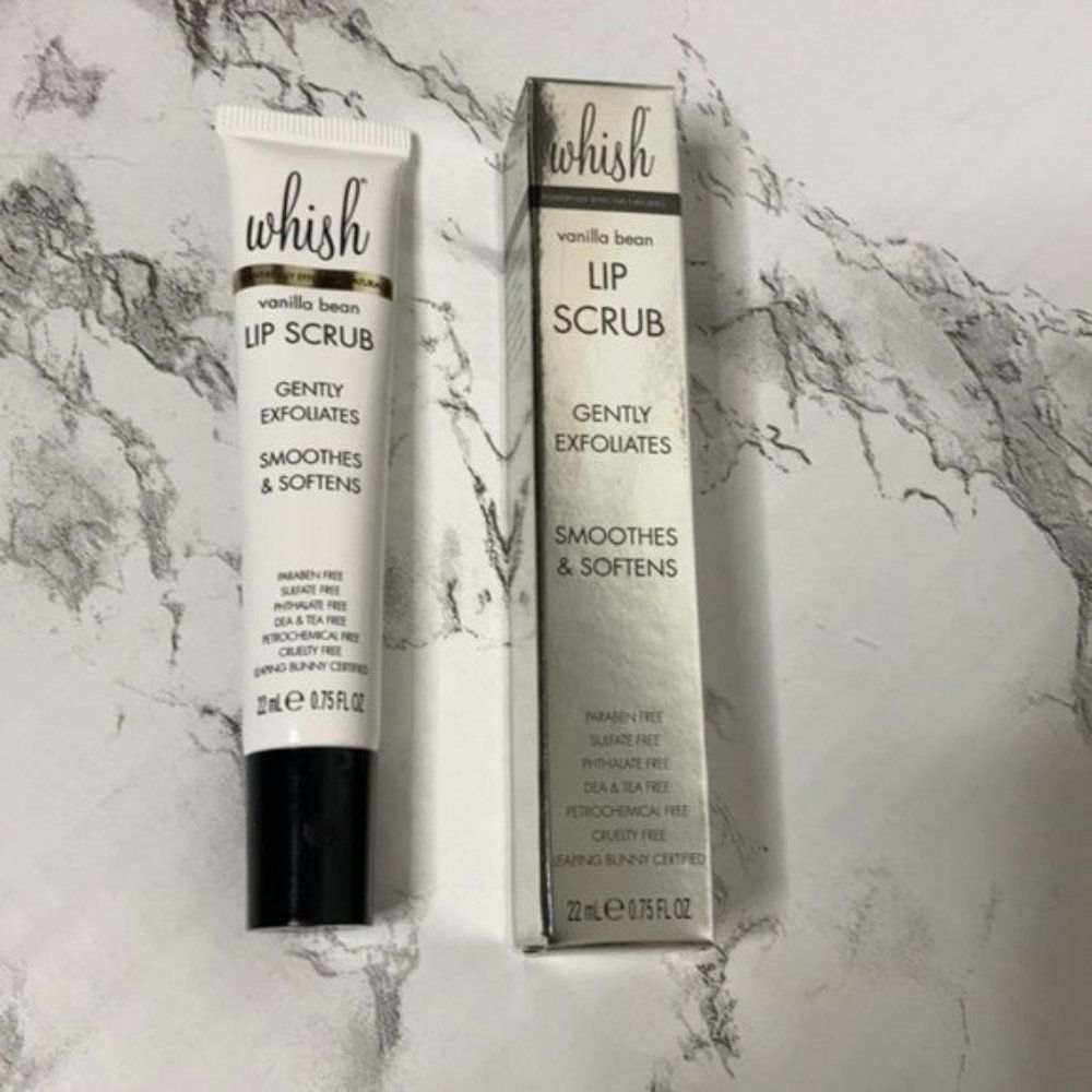 Whish Lip Scrub in Vanilla Bean NWT